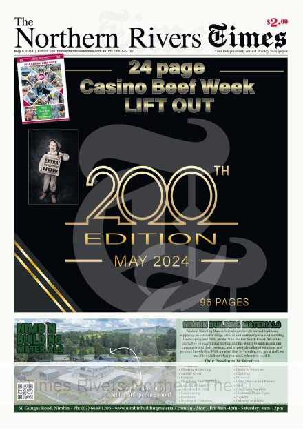 200th Edition, Northern Rivers Times