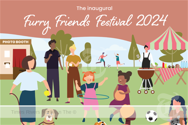Furry Friends Festival Poster
