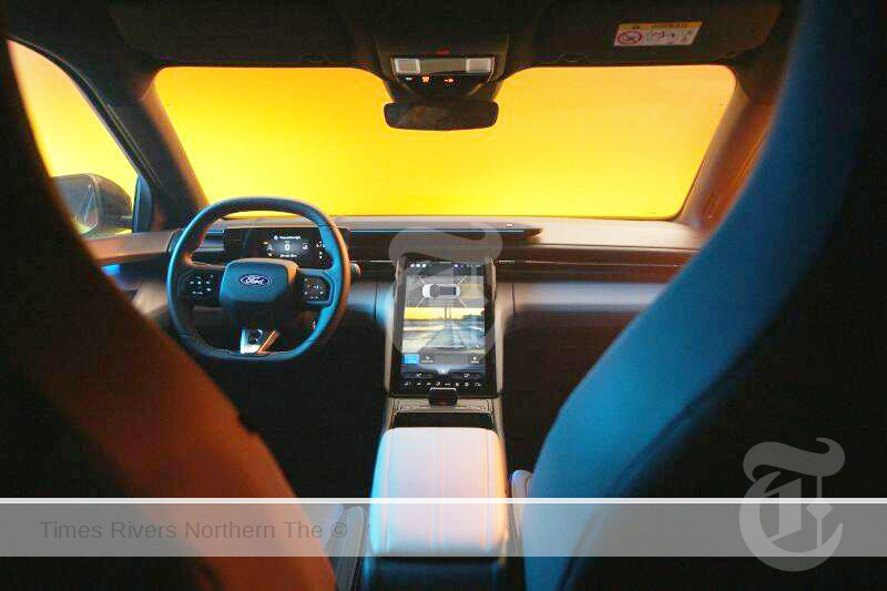 Electric 2025 Ford Capri SUV Interior