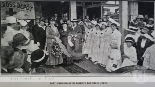 The local Alstonville Red Cross branch through its history