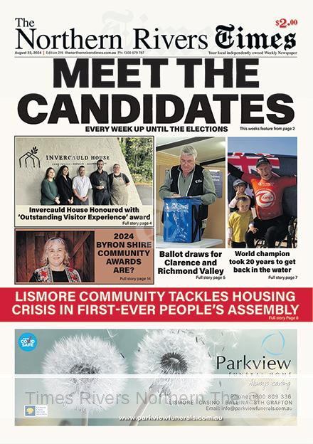 Northern Rivers local news, Clarence Valley State Elections, Lismore housing crisis, Byron Shire animal rescue, Woodburn Public School Boccia finals