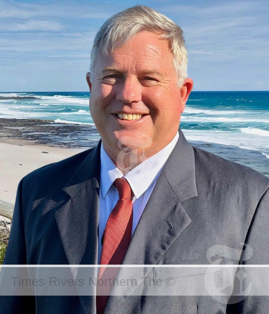 Ballina mayoral candidates Andrew Broadley