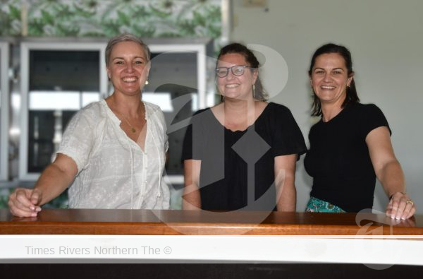 L to R: Amanda Moss, Dr Louise Wagner and Kelly Towns Woodburn Health