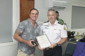 Singer Shannon Noll Honoured withCommissioner’s Commendation for Courage