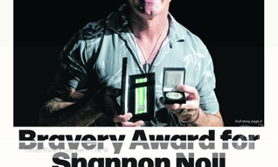 Shannon Noll awarded Bravery Award The Northern Rivers Times Newspaper Edition 225