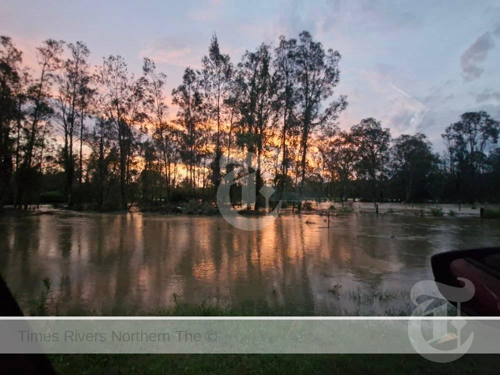 Grafton storms - Four Mile Lane, south of Grafton