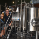 Woodburn Rod n Reel owner, Daniel Simpson in his new brewery