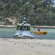 Volunteers at Marine Rescue Sussex Inlet assist a boater on October 28