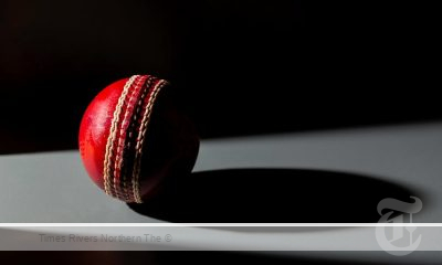 Cricket ball Close Up